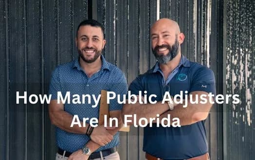 How Many Public Adjusters Are In Florida - Total Population Of License Florida Public Adjuster