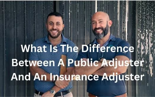 What Is The Difference Between A Public Adjuster And An Insurance Adjuster - When Should You Hire One