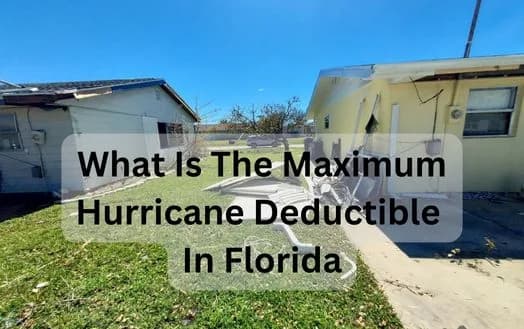 What Is The Maximum Hurricane Deductible In Florida - Hurricane Insurance Florida Statute