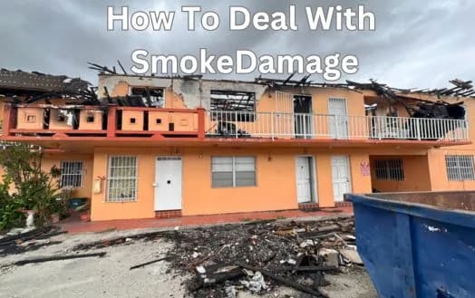 How To Deal With Smoke Damage - How To Clean Smoke Damage And Remove The Smoke Smell After House Fire